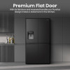 Hisense RQ760N4SBFE side-by-side koelkast (American Style) 178,5 cm hoog EEK E