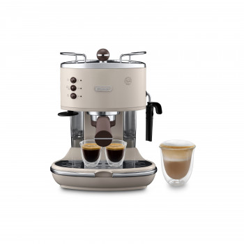 DeLonghi ECOV 311.BG Icona Vintage espressomachine beige