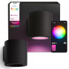 Philips Hue WACA Muscari wandspot rond zwart