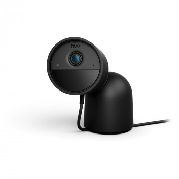 Philips Hue Secure bedrade camera met standaard, 2K videoresolutie, zwart