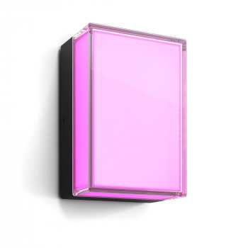 Philips Hue WACA Scenova rechthoekige wandlamp zwart