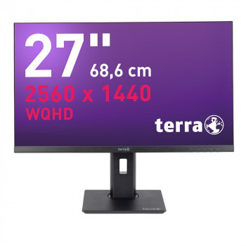 WORTMANN AG TERRA LCD/LED 2772W PV V2 27 inch QHD IPS-monitor zwart HDMI/DP/USB-C