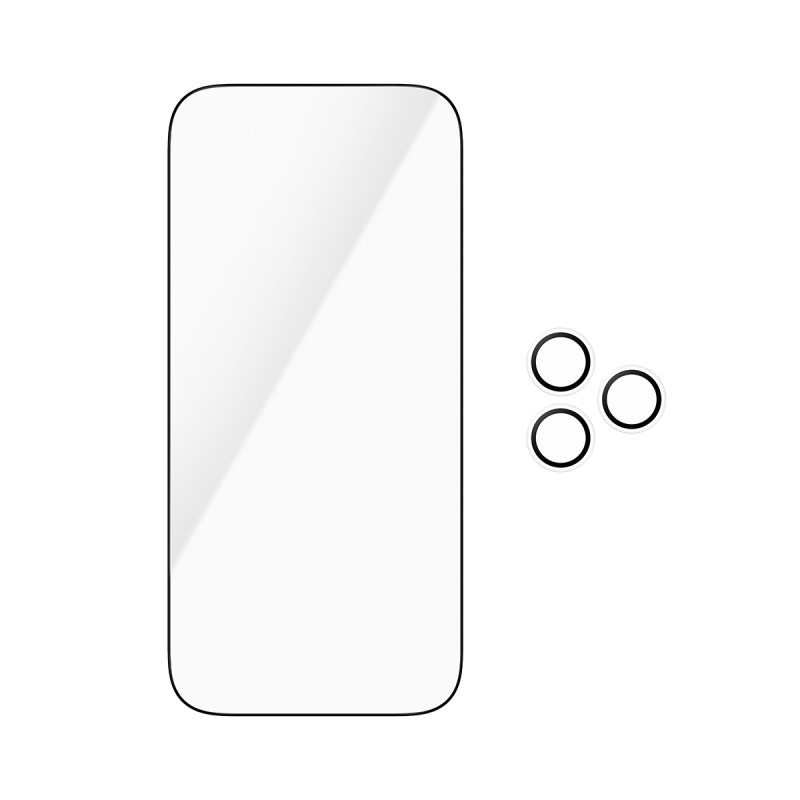 PanzerGlass Essentials 2-in-1 schermbescherming en cameralensbescherming voor iPhone 18 Pro