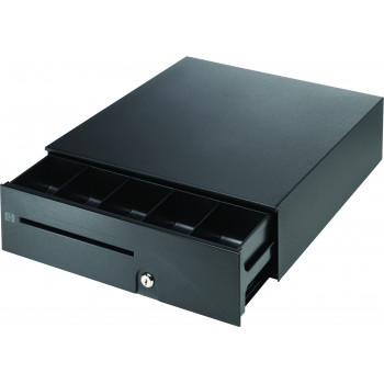 HP geldkassette voor Engage Flex Mini Retail System – elektronisch, 3-positie slot, 5 bankbiljettenvakken / 8 muntvakken, zwart