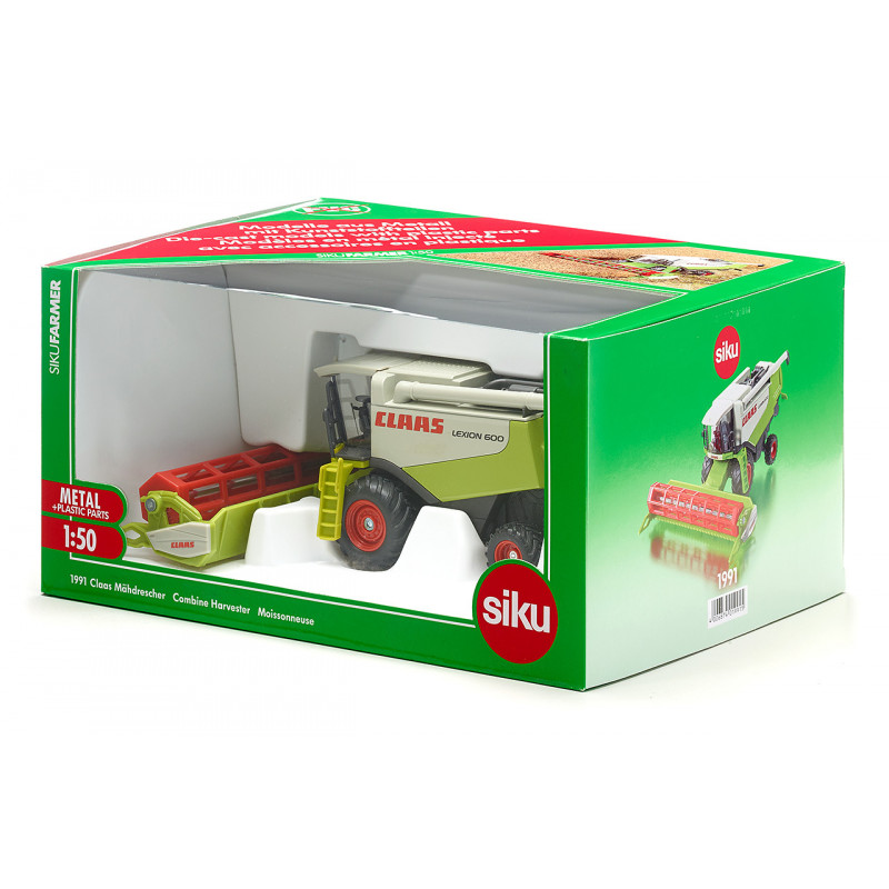 SIKU Farmer maaidorser Claas Lexion 600, spuitgietmodel 1:32