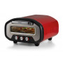 Ariete pizzaoven DA GENNARO rood/rvs 2200W voor pizza's tot 30cm