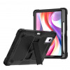 eSTUFF TAMPA Defender hoes voor Lenovo Tab K12 12,7 inch (zonder geïntegreerde displayschermbescherming) - zwart
