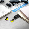 Silicon Power C200 USB-C 3.2 microSD-kaartlezer - zwart