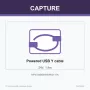 Capture kabel Powered USB Y 24V, 1,8 m