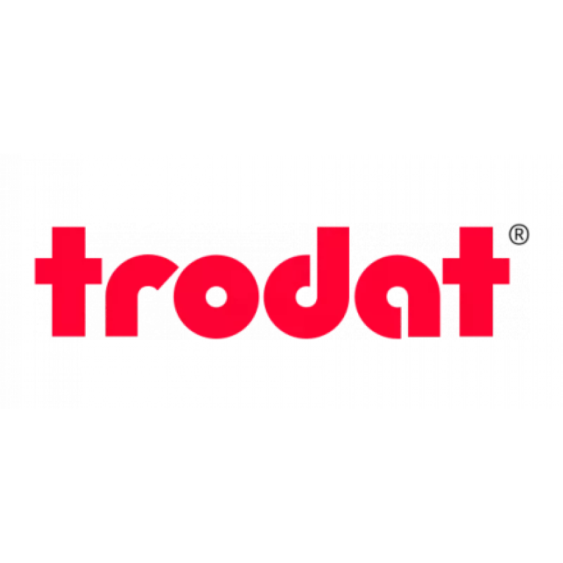 Trodat 5206 zelfinktende stempel van roestvrij staal met logo-aanpassing 320972