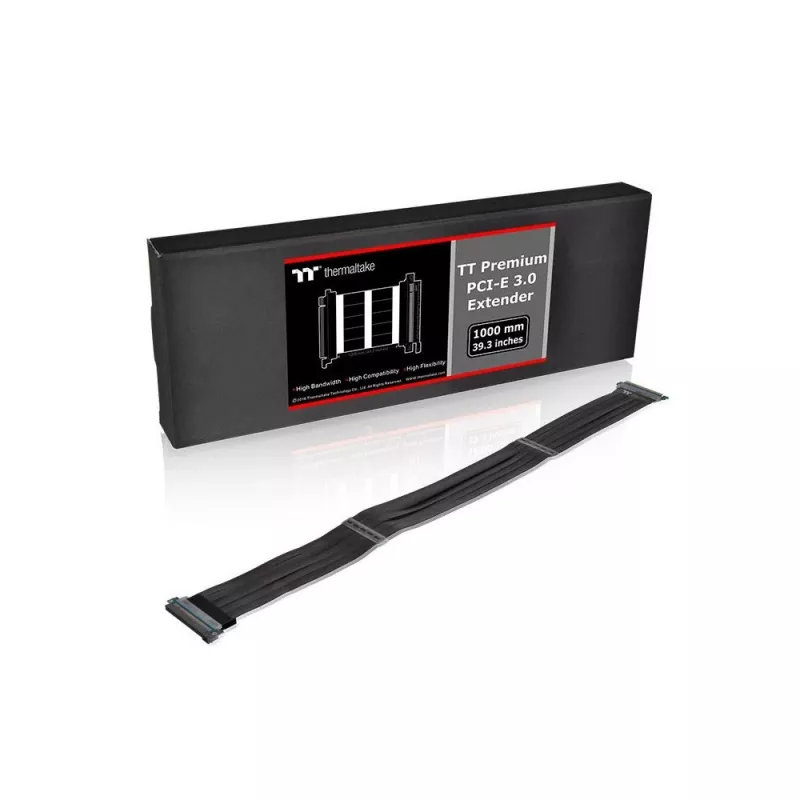 Verlengkabel Riser TT Premium PCI-E 3.0 X16 - 1000mm