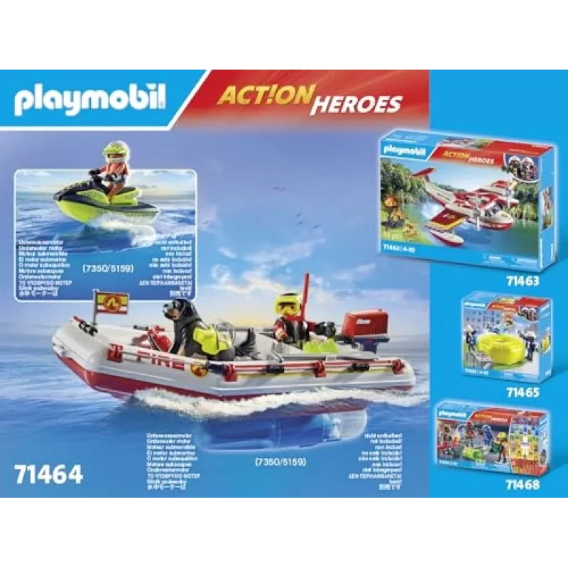 Actie/avontuur speelset PLAYMOBIL 71464 veelkleurig leeftijd 4–10
