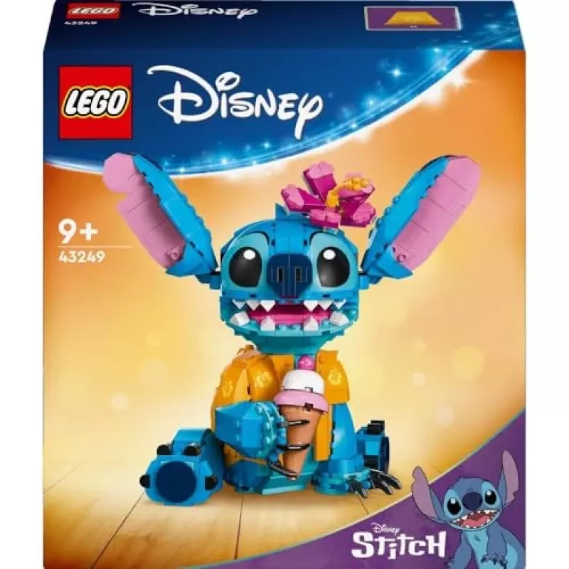 LEGO | Disney Stitch bouwbaar kinderspeelgoed set met ijs 43249