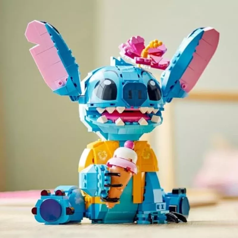 LEGO | Disney Stitch bouwbaar kinderspeelgoed set met ijs 43249