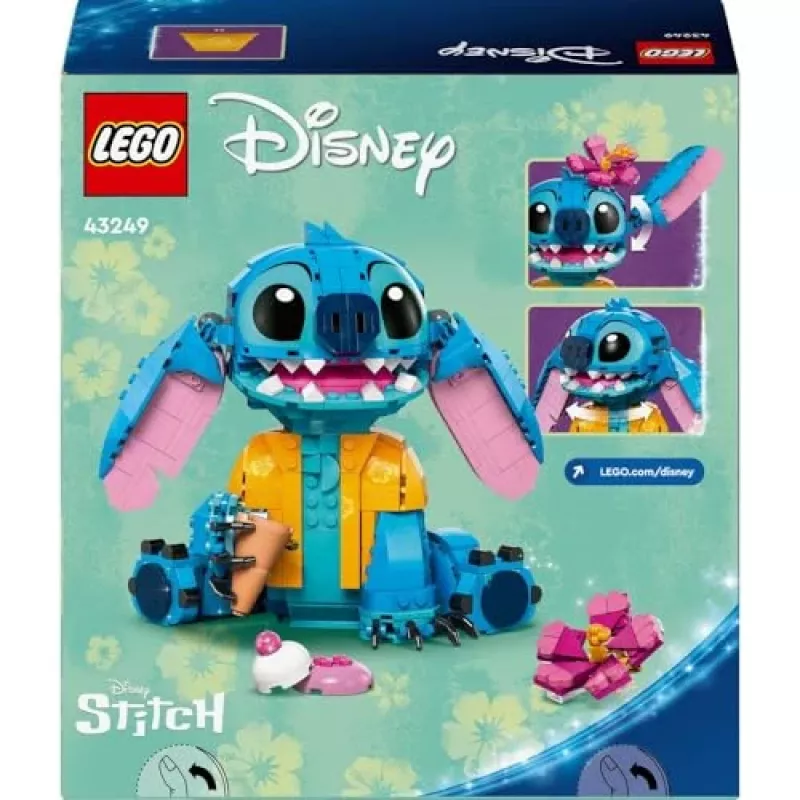 LEGO | Disney Stitch bouwbaar kinderspeelgoed set met ijs 43249