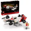 LEGO set McLaren MP4/4 Ayrton Senna 10330 — LEGO ICONS model op schaal