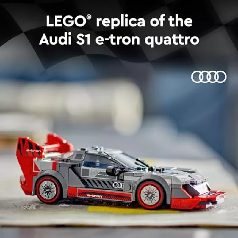 LEGO Speed Champions 76921 Audi S1 E-Tron Quattro racewagen-bouwset