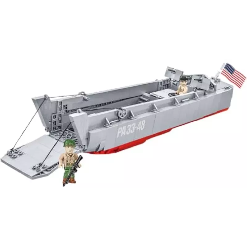 Bouwset Cobi LCVP Higgins Boat 715 onderdelen leeftijd 8+
