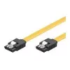 Goobay 95021 S-ATA-datakabel voor HDD SDD 6 Gbits SATA L-type stekker naar SATA L-type stekker lengte 50 cm rechte stekker