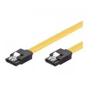 Goobay 95021 S-ATA-datakabel voor HDD SDD 6 Gbits SATA L-type stekker naar SATA L-type stekker lengte 50 cm rechte stekker