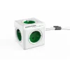 Allocacoc PowerCube Extended type E stekkerdoos 1,5 m 5 AC-stopcontacten binnen groen