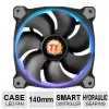 Thermaltake Riing 14 LED 256 Color CL-F043-PL14SW-B behuizingventilatoren 140 mm, 3-pack, 600–1400 rpm, 4-pins