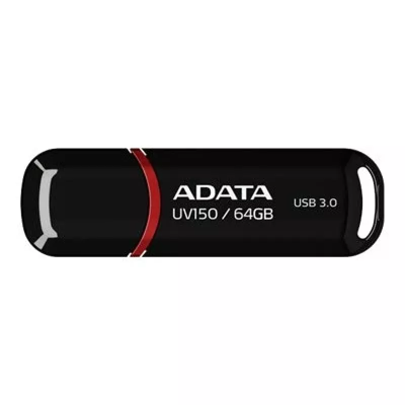 ADATA 64GB DashDrive UV150 USB-flashstation USB Type-A 3.2 Gen 1 (3.1 Gen 1) zwart