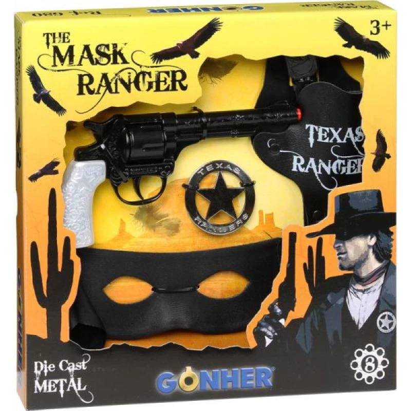 Gonher cowboyset met masker