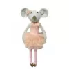 Pluchen knuffel TULILO mascotte Pola muis 38 cm stoffen dier, pluchen muis 38 cm