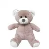 Mascotte Olus teddybeer 23 cm roze
