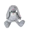 Pluchen knuffel TULILO mascotte rozenhaas 32 cm grijs - pluchen haas 32 cm