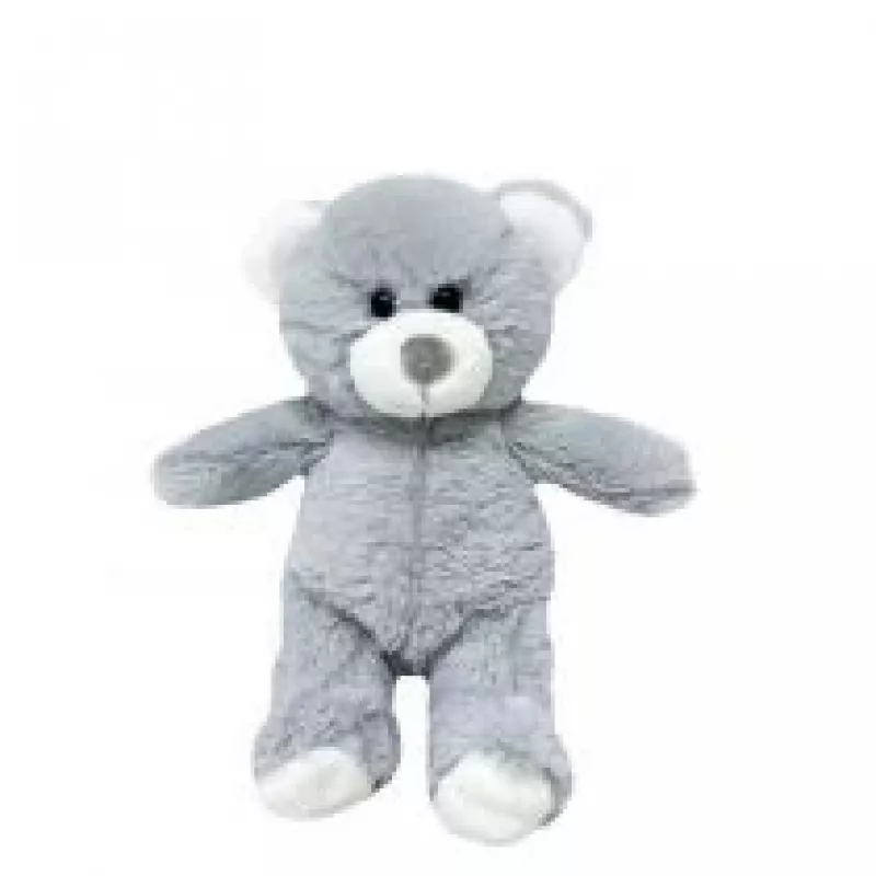 Pluchen knuffel TULILO teddybeer mascotte Olus 15 cm grijs pluchen figuur