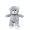 Pluchen knuffel TULILO teddybeer mascotte Olus 15 cm grijs pluchen figuur