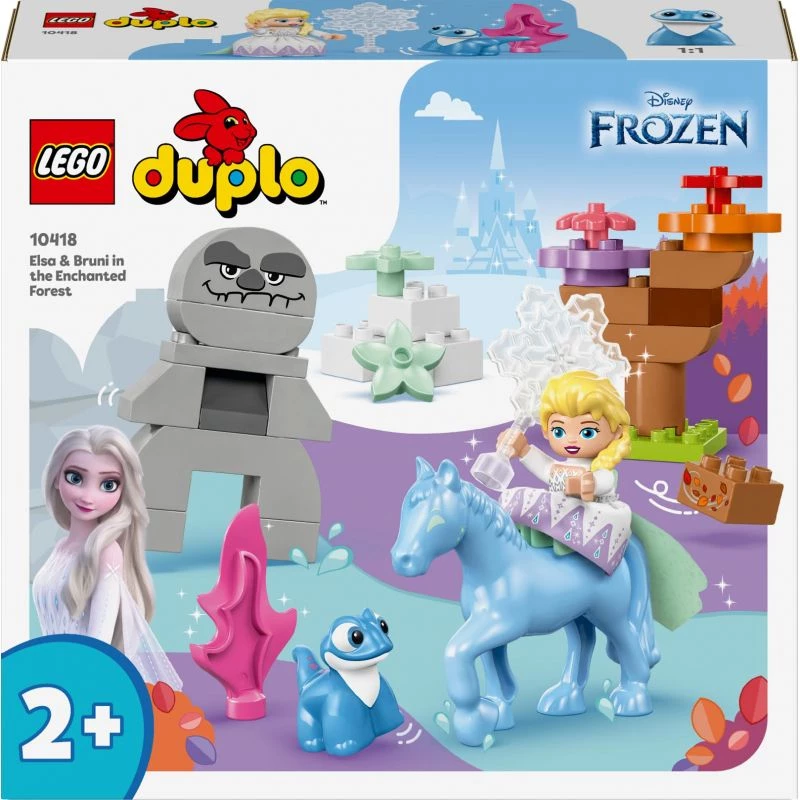 LEGO DUPLO speelset 10418 — Disney Elsa en Bruni in het betoverde bos, 31 onderdelen, 2+ jaar