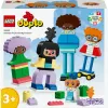 Constructiespeelgoed LEGO DUPLO 10423 bouwbare mensenverzameling, 71 onderdelen, vanaf 3 jaar, figuren 260 mm hoog