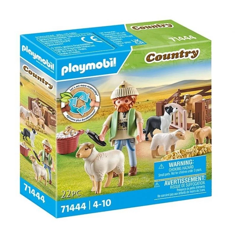 Schapen-simulatiespel met schapen Playmobil