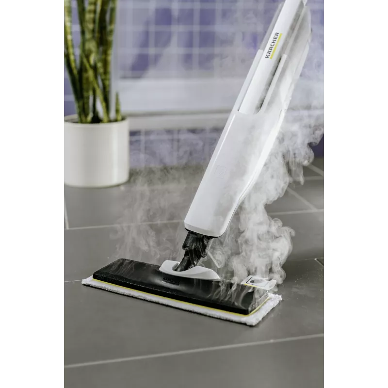 Kärcher universele vloerdoek-set EasyFix mop wegwerpdoekjes wit, geel
