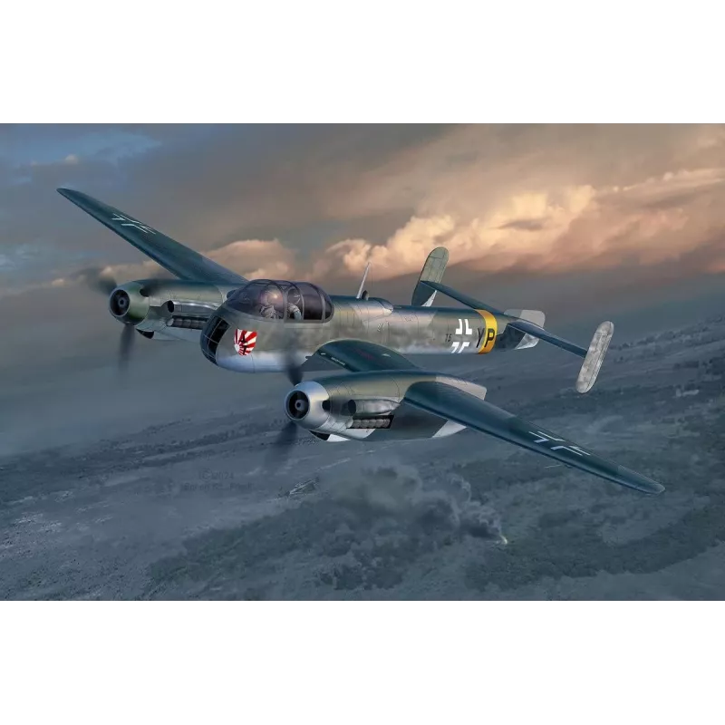 Plastic modelbouwpakket REVELL Arado AR-240 schaal 1:72 — vliegtuigmontagemodel