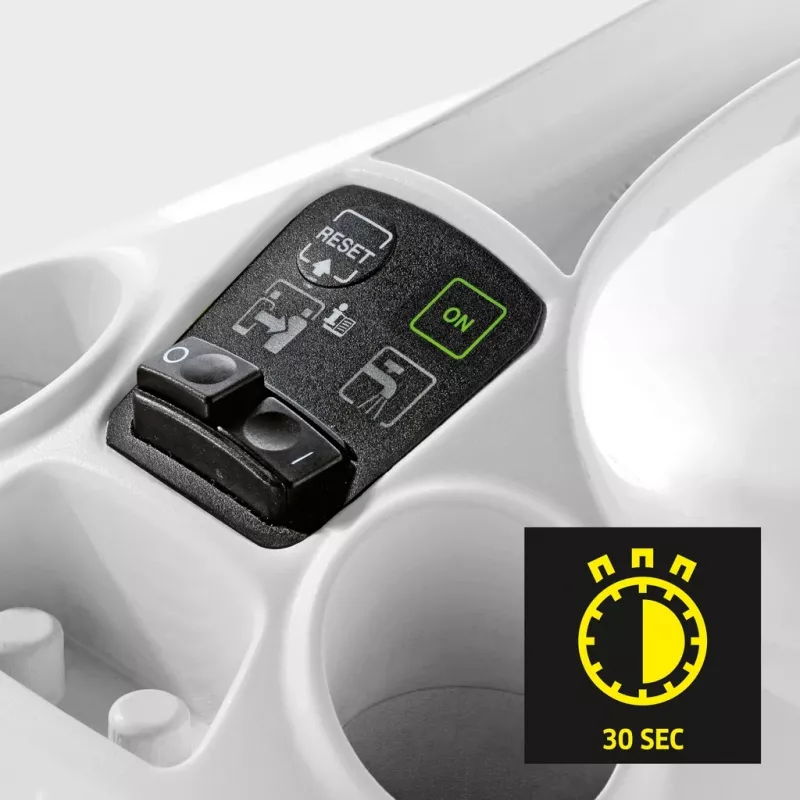 Kärcher SC 3 EasyFix 1.513-650.0 cilinder-stoomreiniger, 1900 W, 3,5 bar, 0,5 l, zwart/wit