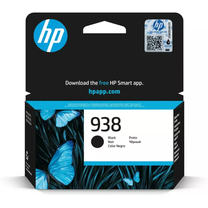 Cartridge HP Ink 4S6X8PE 938 zwart