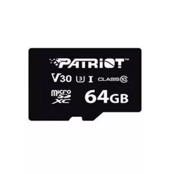 MicroSDXC-geheugenkaart PATRIOT VX Series 64 GB UHS-I U3 V30 Class 10 90/80 MB/s waterdicht met schrijfbeveiliging