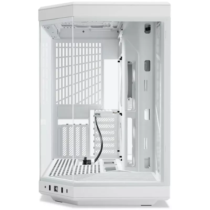HYTE Y70 CS-HYTE-Y70-WW Midi Tower pc-behuizing, E-ATX, gehard glas, sneeuwwit