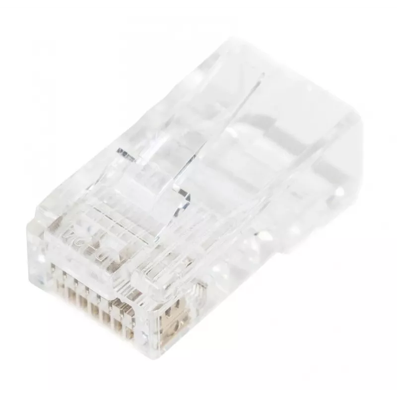DIGITUS RJ45 modulaire stekker (8P8C) pass-through, CAT 5e, unshielded, AWG 26-24, 100 stuks (X-ML-5U-EZ)