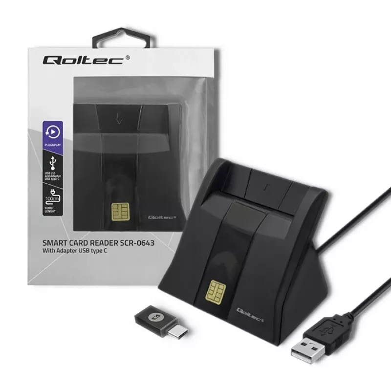 RFID-lezer Qoltec 50643