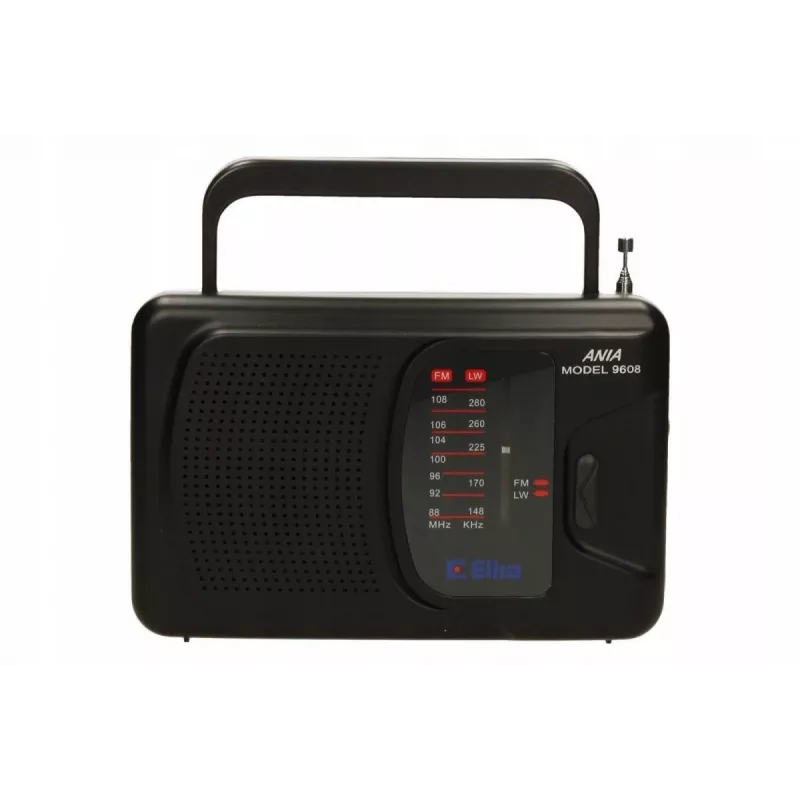 Radio net- en batterijvoeding FM, LW Eltra Ania