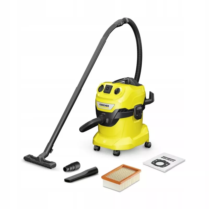 Kärcher WD 4 P V-20/5/22 zwart, geel 20 L 1000 W
