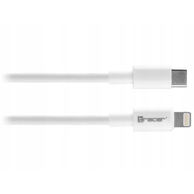 USB Type-C-naar-Lightning-kabel TRACER 47169, 1 m, stekker-naar-stekker