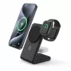 Indoor-oplader Crong CRG-MSPS-BLK smartwatch zwart Lightning USB draadloos