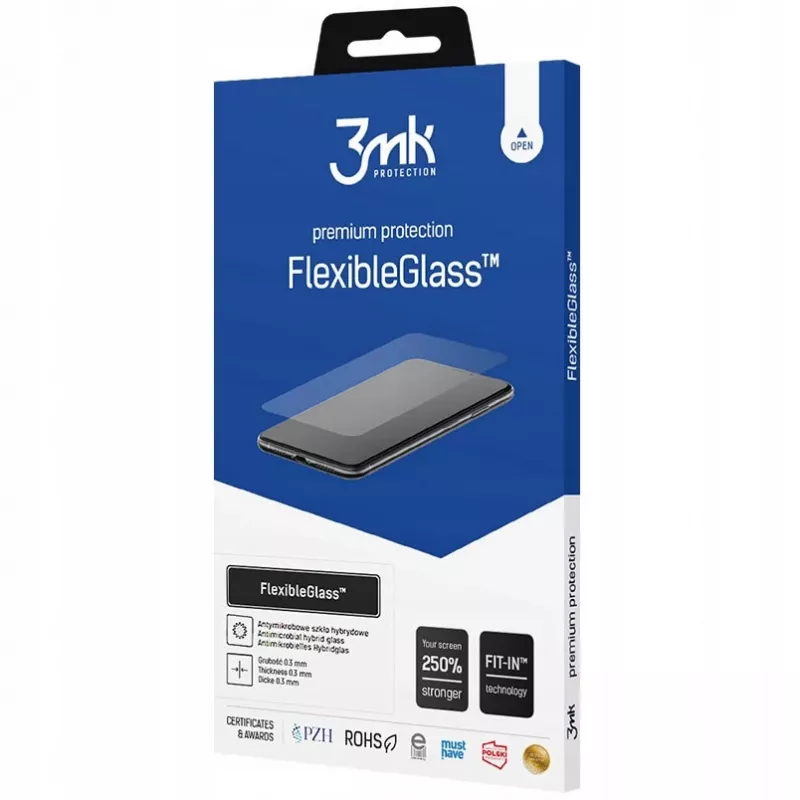 Beschermglas 3mk FlexibleGlass voor Galaxy S24 Ultra display hybrideglas
