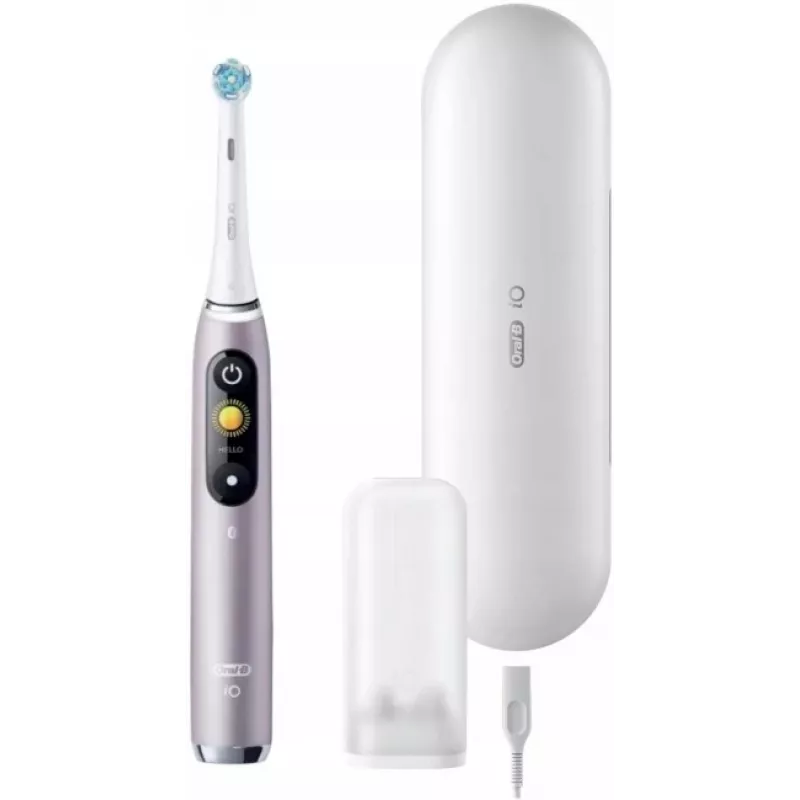 Oral-B iO9 Series 9 elektrische tandenborstel, rosé quartz